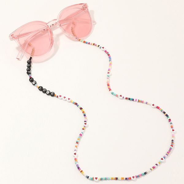 ins style colorful beads english alphabet lanyard hold straps cords reading glasses chain fashion women sunglasses accessories, Silver
ins style colorful beads english alphabet lanyard hold straps cords reading glasses chain fashion women sunglasses accessories, Silver