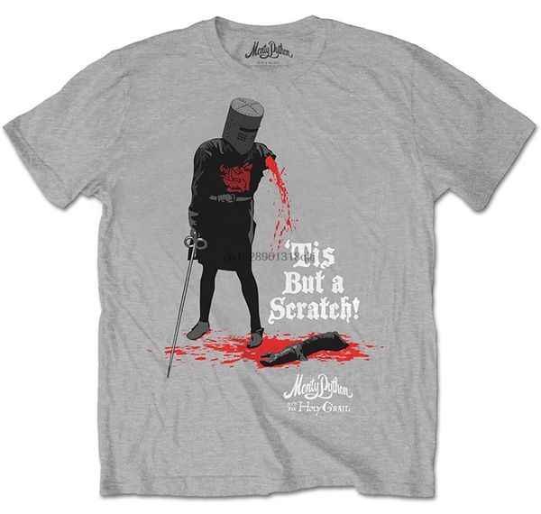 rock off monty python 'tis but a scratch' t-shirt