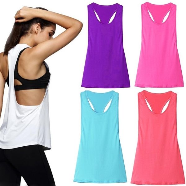 running jerseys women's tank blouse loose sleeveless shirt gym yoga vest training women top, Black;blue
running jerseys women's tank blouse loose sleeveless shirt gym yoga vest training women top, Black;blue