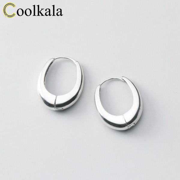 coolkala ear buckle women's thai silver simple smooth elegant fashion oval earrings, Golden;silver
coolkala ear buckle women's thai silver simple smooth elegant fashion oval earrings, Golden;silver
