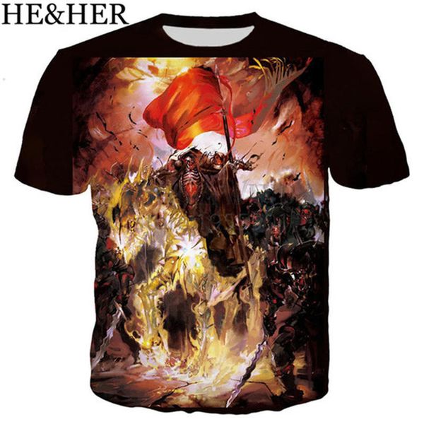 cool anime overlord iii 3d print shirts plus size comics hippie men clothing
cool anime overlord iii 3d print shirts plus size comics hippie men clothing