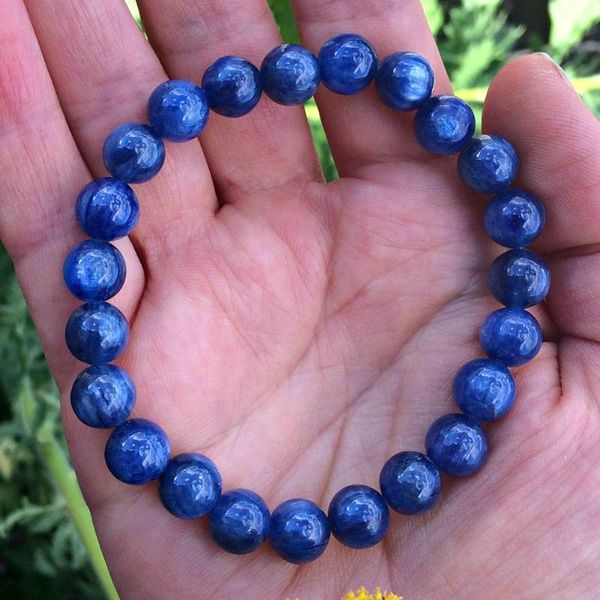ruberthen men`s grade blue kyanite bracelet bracelet natural gem stone vitality passion power energy jewelry, Black
ruberthen men`s grade blue kyanite bracelet bracelet natural gem stone vitality passion power energy jewelry, Black