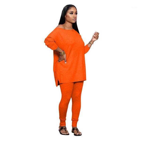 color two piece set fashion crew neck casual tracksuits loose spilt long sleeve sports womens designer soild, Gray
color two piece set fashion crew neck casual tracksuits loose spilt long sleeve sports womens designer soild, Gray