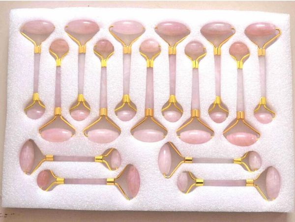 natural tumbled jade roller chakra rose quartz crystal healing gua sha beauty roller facial massager stick with alloy gold-plated ship
natural tumbled jade roller chakra rose quartz crystal healing gua sha beauty roller facial massager stick with alloy gold-plated ship
