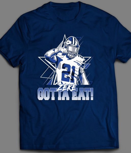 ezekiel elliott zeke gotta eat inspired custom football art tee t shirt streetwear funny t-shirt
ezekiel elliott zeke gotta eat inspired custom football art tee t shirt streetwear funny t-shirt