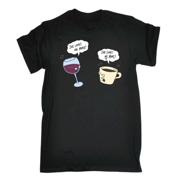 funny joke she loves me more coffee wine caffeine for her t-shirt cool casual pride t shirt men fashion tshirt free
funny joke she loves me more coffee wine caffeine for her t-shirt cool casual pride t shirt men fashion tshirt free