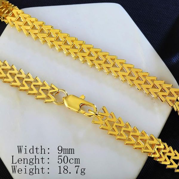 chains fashion necklace for women 9mm pendant jewelry accessories ladies letter clavicle chain metal copper, Silver
chains fashion necklace for women 9mm pendant jewelry accessories ladies letter clavicle chain metal copper, Silver