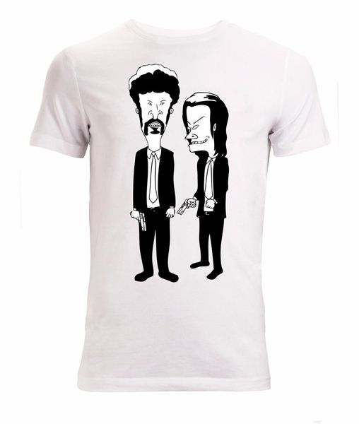 beavis and butthead pulp fiction mashup art men's stylish t shirt white summer o neck tee shirt
beavis and butthead pulp fiction mashup art men's stylish t shirt white summer o neck tee shirt