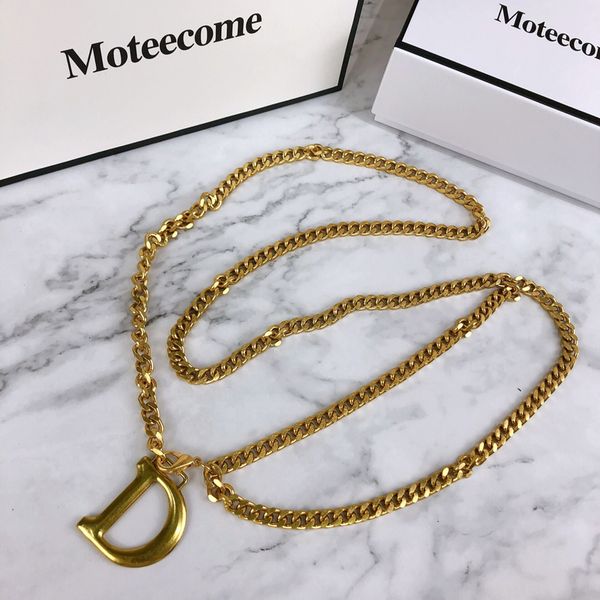 2020 waist chain belt d letter gold metal belts for women tassel ketting riem ceinture femme dress waistband cintos, Black;brown
2020 waist chain belt d letter gold metal belts for women tassel ketting riem ceinture femme dress waistband cintos, Black;brown