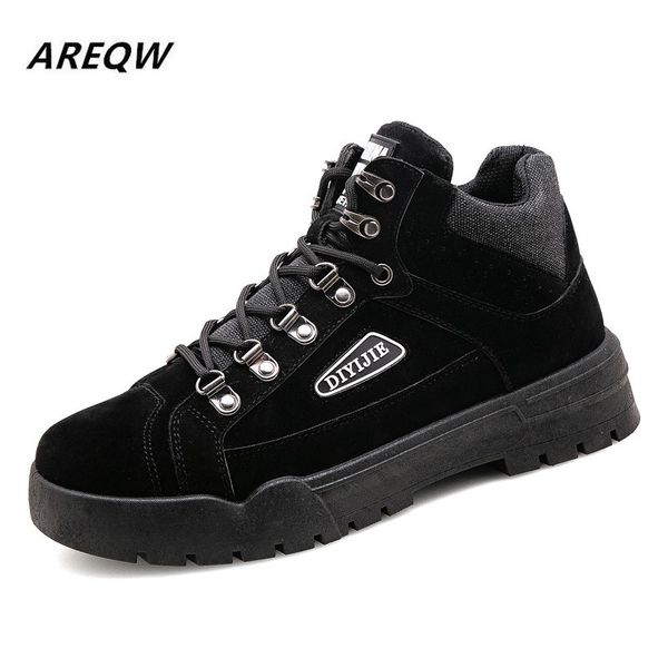 boots 2021 winter shoes cow suede comfortable warm high ankle men's casual trend, Black
boots 2021 winter shoes cow suede comfortable warm high ankle men's casual trend, Black