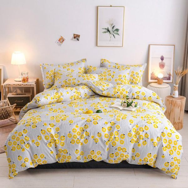 flower bedding set yellow duvet cover bed linen single king size bedclothes
flower bedding set yellow duvet cover bed linen single king size bedclothes