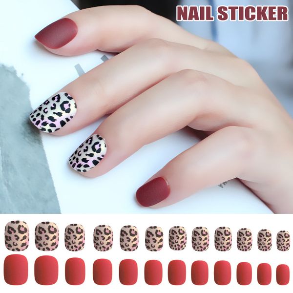dropshipping 24pcs дамы diy поддельный ногтей leopard pttern матовый матовый diy маникюр накладные ногти переводные картинки smj, Red;gold
dropshipping 24pcs дамы diy поддельный ногтей leopard pttern матовый матовый diy маникюр накладные ногти переводные картинки smj, Red;gold