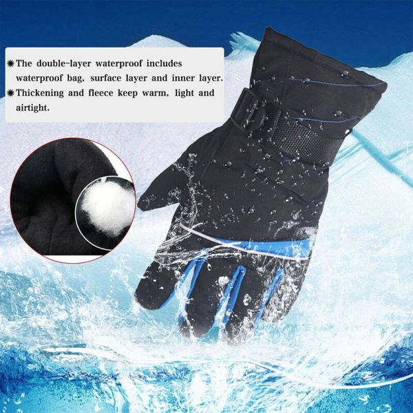 2020 men waterproof winter sports warm thermal ski snow motorcycle snowboard gloves, Blue;gray
2020 men waterproof winter sports warm thermal ski snow motorcycle snowboard gloves, Blue;gray