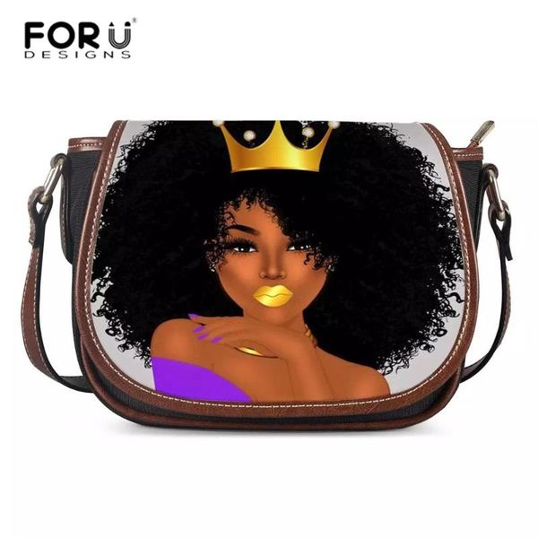 forudesigns luxury design handbags women black queen african girls print shoulder messenger bags ladies pu leather crossbody bag
forudesigns luxury design handbags women black queen african girls print shoulder messenger bags ladies pu leather crossbody bag