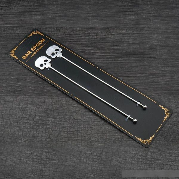 30set skull 304 tableware stainless steel stir bar cocktail bar skull taro coffee martini stir drink stir bar bartender 2pcs/pack
30set skull 304 tableware stainless steel stir bar cocktail bar skull taro coffee martini stir drink stir bar bartender 2pcs/pack