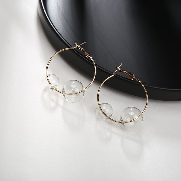 2 different sizes vitreous hollow beads vintage golden exaggerated oversize hoop earrings for women
2 different sizes vitreous hollow beads vintage golden exaggerated oversize hoop earrings for women