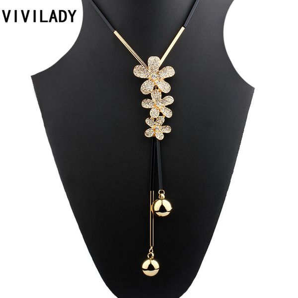 vivilady cute three rhinestone flowers long chain necklaces female handmade maxi lovely bohemian fashion jewelry bijoux new gift, Silver
vivilady cute three rhinestone flowers long chain necklaces female handmade maxi lovely bohemian fashion jewelry bijoux new gift, Silver