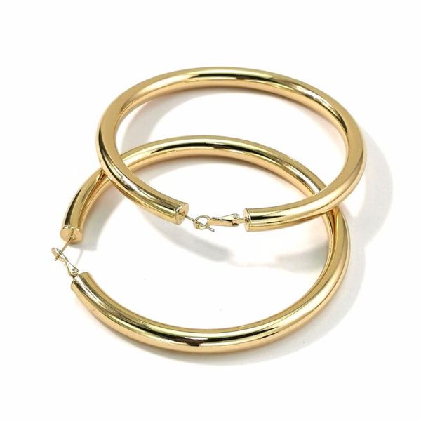 90mm diameter wide copper hoop earrings unique round metal statement big earrings for women jewelry uken, Golden;silver
90mm diameter wide copper hoop earrings unique round metal statement big earrings for women jewelry uken, Golden;silver