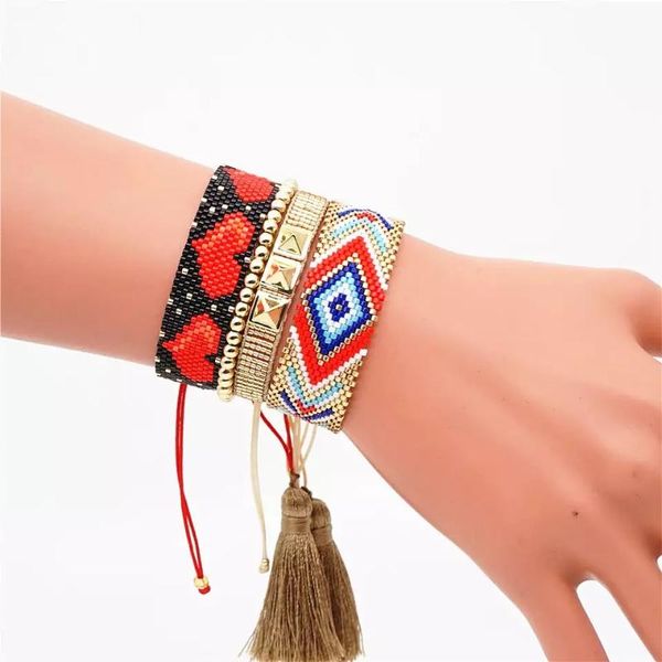 zhongvi miyuki evil eye bracelet instagram jewelry pulseras mujer moda 2020 heart gold bracelet women handmade stainless steel, Black
zhongvi miyuki evil eye bracelet instagram jewelry pulseras mujer moda 2020 heart gold bracelet women handmade stainless steel, Black