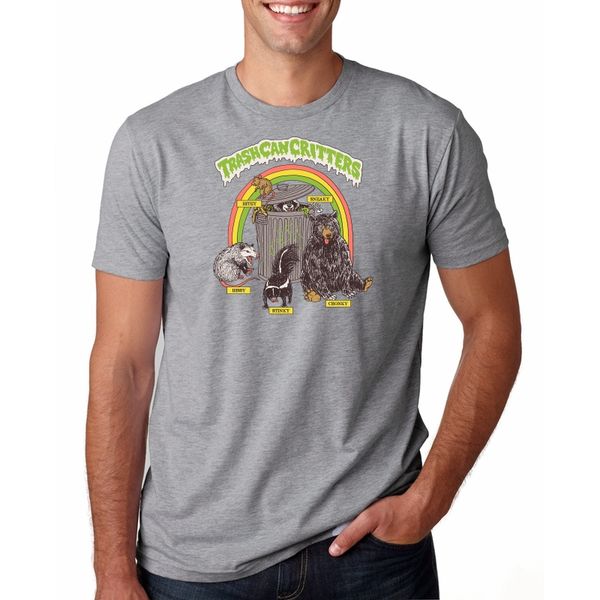 2020 new arrival men's summer style fashion t-shirt trash can critters casual t-shirt
2020 new arrival men's summer style fashion t-shirt trash can critters casual t-shirt