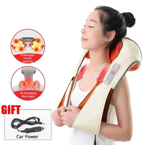 wholesale- home car electric heating back massaging neck massager pillows cape shiatsu infrared kneading therapy ache shoulder relax
wholesale- home car electric heating back massaging neck massager pillows cape shiatsu infrared kneading therapy ache shoulder relax