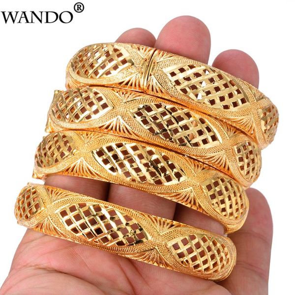 wando 4pcs african ethiopian jewelry flower gold color dubai bracelet bangles for women thread bracelet christmas wedding gift, Black
wando 4pcs african ethiopian jewelry flower gold color dubai bracelet bangles for women thread bracelet christmas wedding gift, Black
