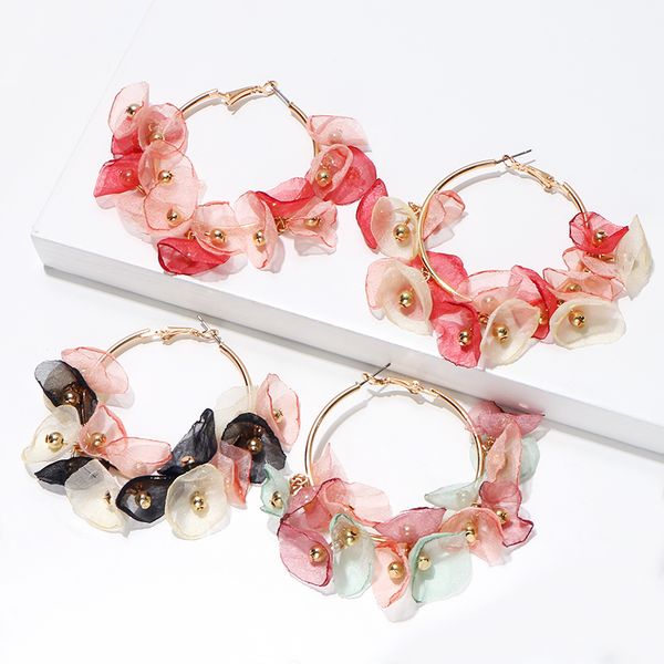 komi flower big circle earrings colorful cute flower handmade earrings for ladies brilliant elegant ear jewelry gift h0128, Silver
komi flower big circle earrings colorful cute flower handmade earrings for ladies brilliant elegant ear jewelry gift h0128, Silver