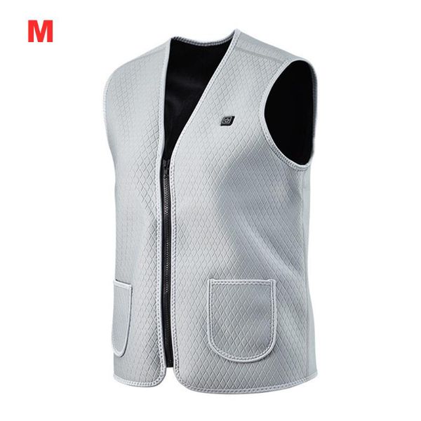 men women riding usb charging clothing thermal warm electric pockets casual heated vest 3 gears hiking outdoor camping smart, Gray;blue
men women riding usb charging clothing thermal warm electric pockets casual heated vest 3 gears hiking outdoor camping smart, Gray;blue
