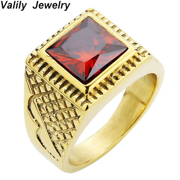 valily jewelry sales new wedding rings for women fashion brand ring jewelry never fade stainless steel red cz wedding ring, Golden;silver
valily jewelry sales new wedding rings for women fashion brand ring jewelry never fade stainless steel red cz wedding ring, Golden;silver