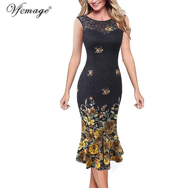 vfemage womens elegant vintage pinup floral print lace solid business casual cocktail party bodycon pencil mermaid dress 5312, Black;gray
vfemage womens elegant vintage pinup floral print lace solid business casual cocktail party bodycon pencil mermaid dress 5312, Black;gray