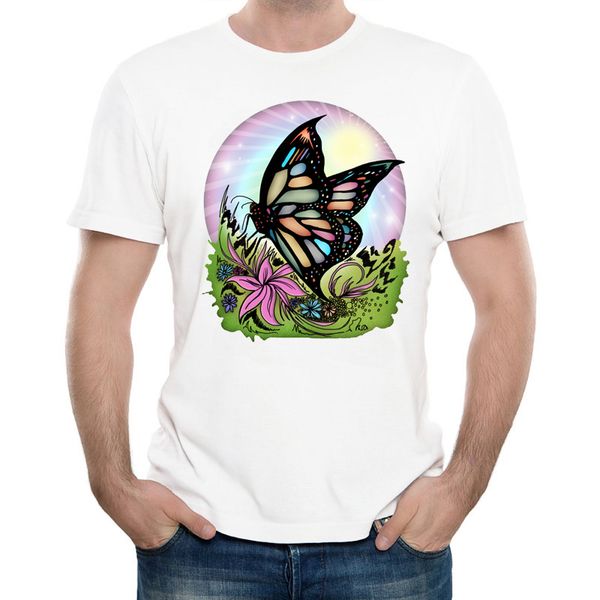 new 2018 men's beautiful butterfly serenity design t shirt summer cool soft short sleeve tee
new 2018 men's beautiful butterfly serenity design t shirt summer cool soft short sleeve tee