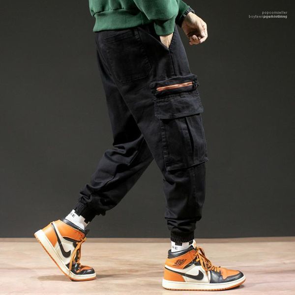 designer pants casual big package cargo pants letter embroidery mens ankle baggage pants mens, Black
designer pants casual big package cargo pants letter embroidery mens ankle baggage pants mens, Black