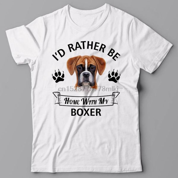 fashion tshirts novelty o-neck boxer t-shirt - id rather be home with my boxer dog - gift for dog owner political t shirts
fashion tshirts novelty o-neck boxer t-shirt - id rather be home with my boxer dog - gift for dog owner political t shirts
