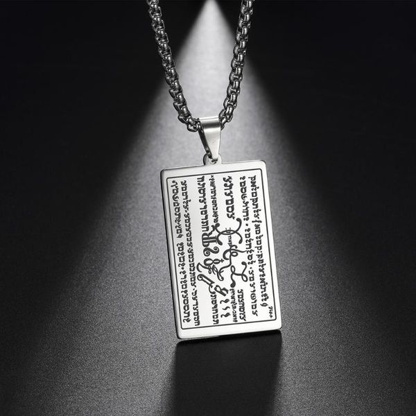dawapara vintage seal agreeable and victory talisman men necklace- the mystery of the third seal 6th and 7th books of moses, Silver
dawapara vintage seal agreeable and victory talisman men necklace- the mystery of the third seal 6th and 7th books of moses, Silver