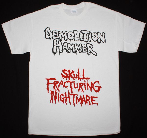 demolition hammer skull fracturing nightmare thrash metal new white t-shirt gift print t-shirt,hip hop tee shirt,2019 tees
demolition hammer skull fracturing nightmare thrash metal new white t-shirt gift print t-shirt,hip hop tee shirt,2019 tees