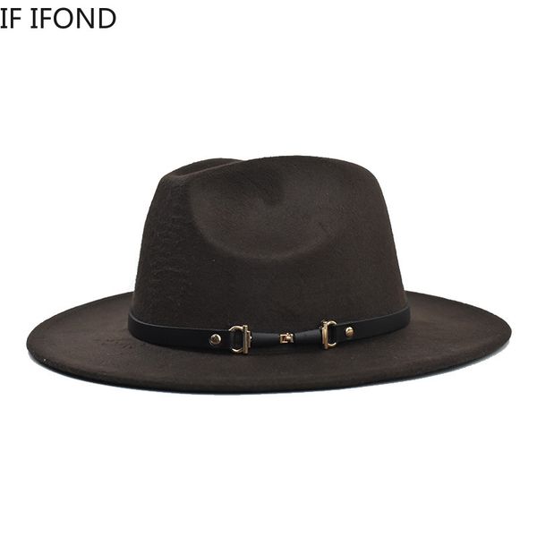wide brim hats simple hat solid color felt fedoras for men women wool warm jazz chapeau, Blue;gray
wide brim hats simple hat solid color felt fedoras for men women wool warm jazz chapeau, Blue;gray