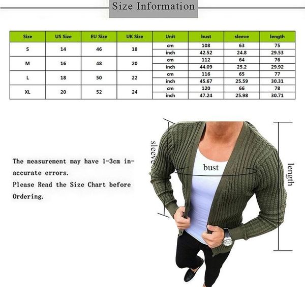cardigan men long sleeve midi sweater coat with pocket winter and autumn casual solid color cardigans003, White;black
cardigan men long sleeve midi sweater coat with pocket winter and autumn casual solid color cardigans003, White;black