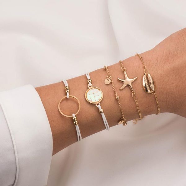 charm bracelets bohemian metal shell set vintage multi layer bracelet for women fashion jewelry, Golden;silver
charm bracelets bohemian metal shell set vintage multi layer bracelet for women fashion jewelry, Golden;silver