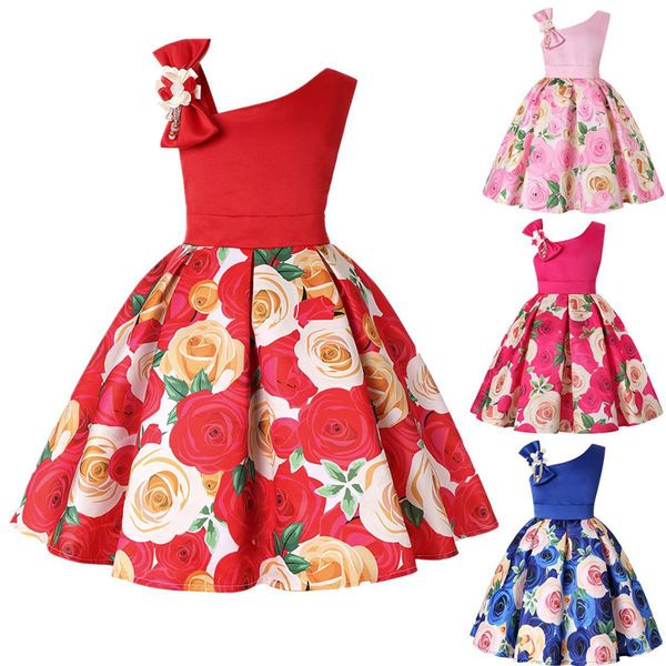 flower ball gown dresses for girls formal wedding party dress kids applique beaded rose princess children clothing, Red;yellow
flower ball gown dresses for girls formal wedding party dress kids applique beaded rose princess children clothing, Red;yellow