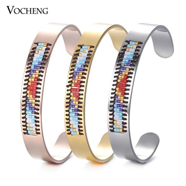 bangle 10pcs/lot stainless steel handmade seed bead open for women 3 colors m-002*10, Black
bangle 10pcs/lot stainless steel handmade seed bead open for women 3 colors m-002*10, Black