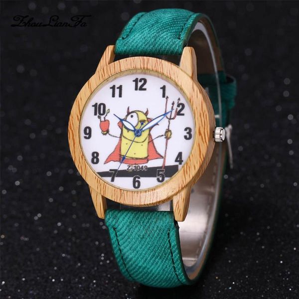 ladies fashion quartz watches casual cartoon elf printing round dial denim strap students casual watches lxh, Slivery;brown
ladies fashion quartz watches casual cartoon elf printing round dial denim strap students casual watches lxh, Slivery;brown