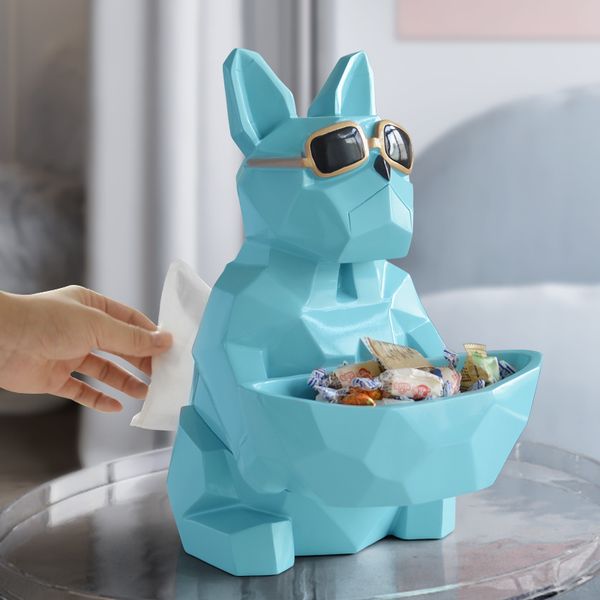 tissue boxes & napkins cool dog box holder with storage on tabledesk figurine statue for home decor office paper case
tissue boxes & napkins cool dog box holder with storage on tabledesk figurine statue for home decor office paper case