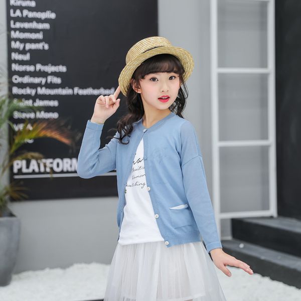 childrenautumn new ice linen sunscreen clothes air conditioning boys and girls round neck v-neck base shirt cardiganb9hlh1mn1, Blue
childrenautumn new ice linen sunscreen clothes air conditioning boys and girls round neck v-neck base shirt cardiganb9hlh1mn1, Blue