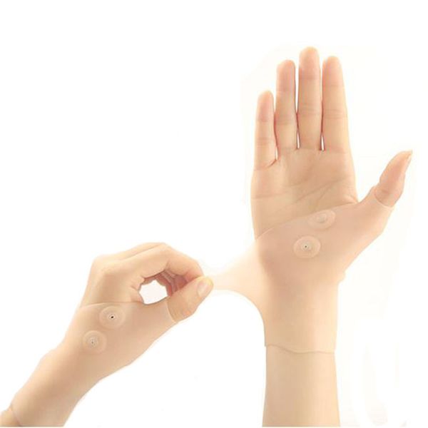 1pc wrist support gloves practical silicone gel pressure corrector massage pain relief gloves
1pc wrist support gloves practical silicone gel pressure corrector massage pain relief gloves