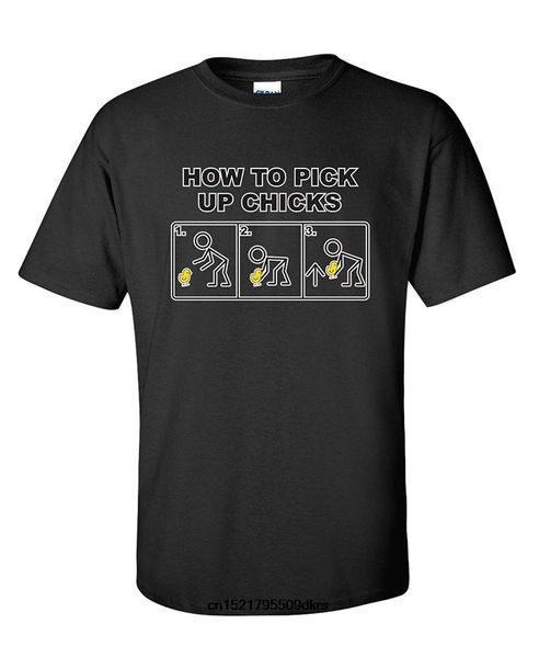 men t shirt how to pick up chicks novelty gag gift guys gift idea very t-shirt novelty tshirt women
men t shirt how to pick up chicks novelty gag gift guys gift idea very t-shirt novelty tshirt women