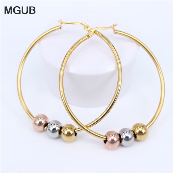 mgub metal beads 30mm-100mm hoop earrings stainless steel for women earring wholesale lh481, Golden;silver
mgub metal beads 30mm-100mm hoop earrings stainless steel for women earring wholesale lh481, Golden;silver