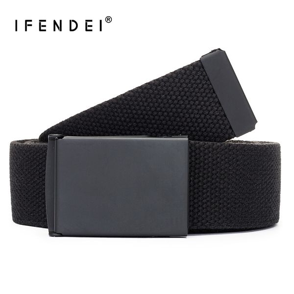 ifendei canvas belt metal auto buckle adjustable belts for men casual flip-smooth buckle black waist straps 95cm, Black;brown
ifendei canvas belt metal auto buckle adjustable belts for men casual flip-smooth buckle black waist straps 95cm, Black;brown