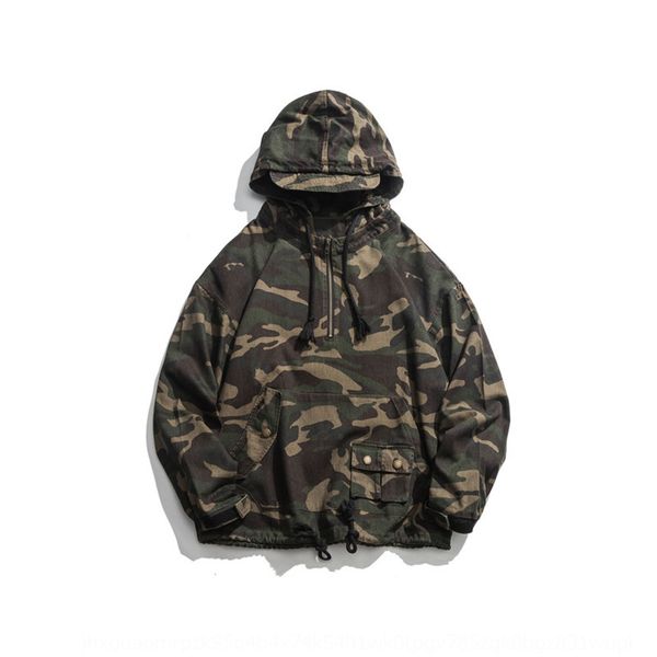 xinchen 2019 spring new tooling jacket jacketmen's camouflage men's trendy brand loose hooded casual trendy jacket py9wk, Black
xinchen 2019 spring new tooling jacket jacketmen's camouflage men's trendy brand loose hooded casual trendy jacket py9wk, Black