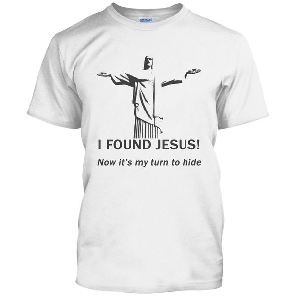 male selling t shirt i found jesus mens t shirt funny humour religion atheism atheist gift present summer tee shirt
male selling t shirt i found jesus mens t shirt funny humour religion atheism atheist gift present summer tee shirt