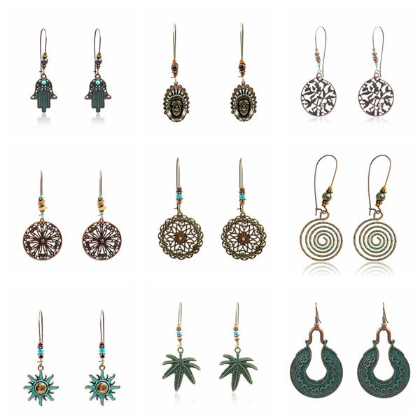 qihe jewelry drop earrings leaf round chandelier rustic ethnic vintage boho bohemian jewelry earrings for women arete, Silver
qihe jewelry drop earrings leaf round chandelier rustic ethnic vintage boho bohemian jewelry earrings for women arete, Silver